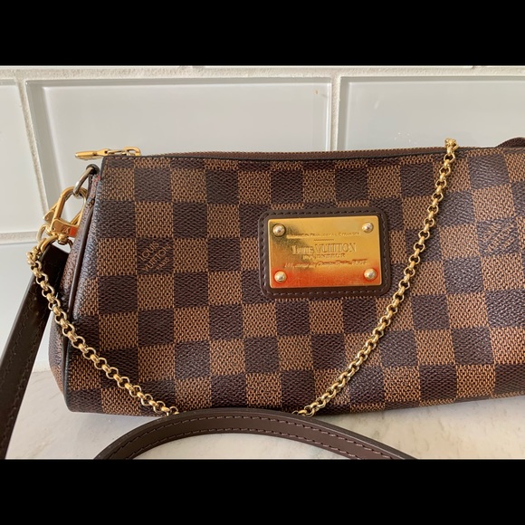 Louis Vuitton Eva Clutch in Ebene Damier - Picture 2 of 10
